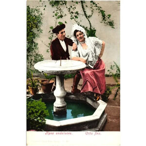 Tipos Andaluces Coba Fina Tomas Sanz Sevilla No.20 Spain Postcard